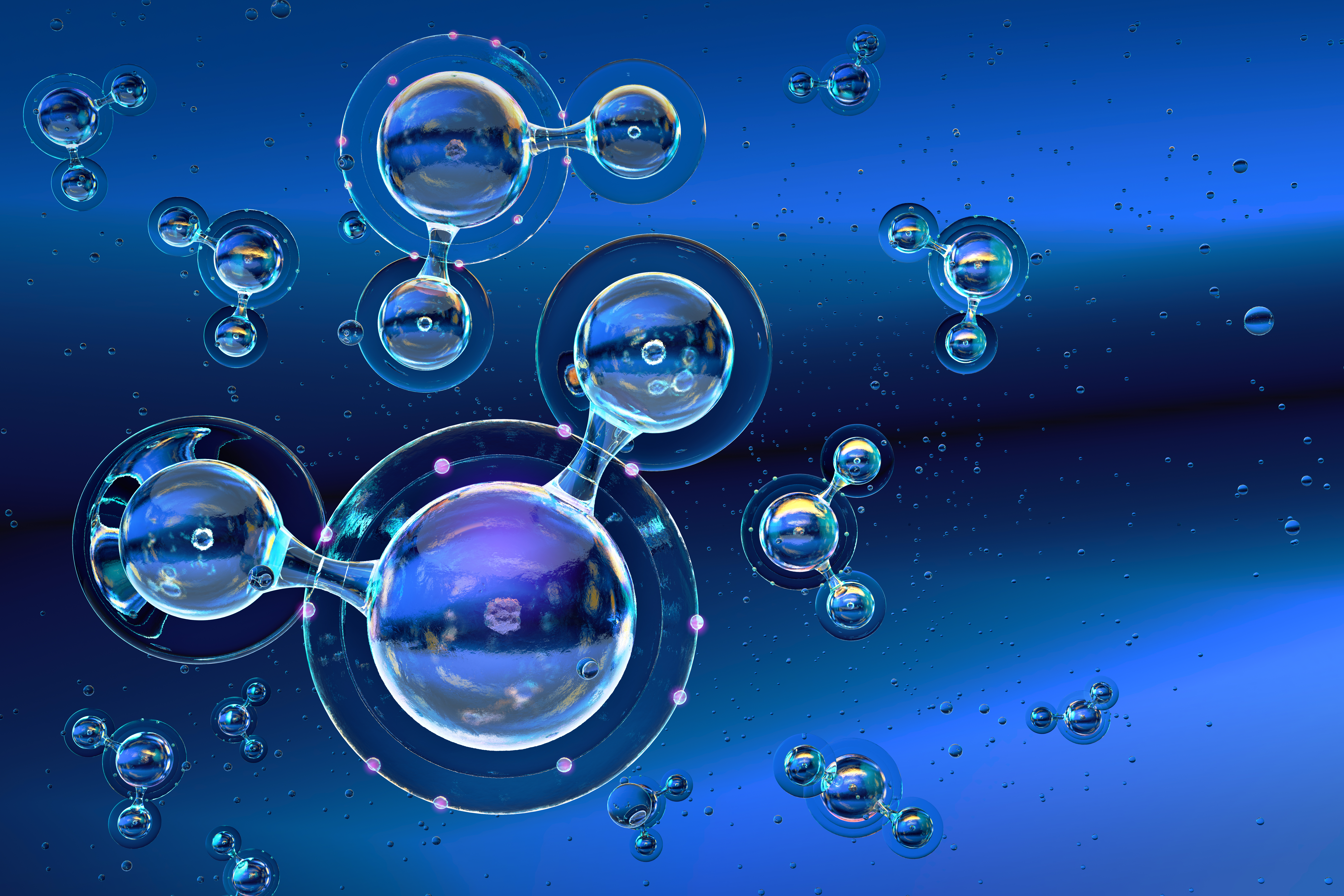 Water,molecule,structure,3d,model,,polar,inorganic,compound:,two,hydrogen